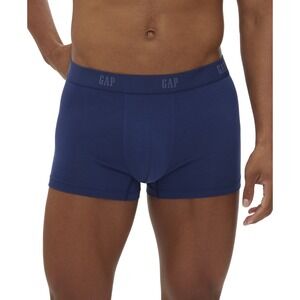 GAP Trunks Mens Underwear Small‎ Blue 3" Breathe Contour Pouch 3 Pack NWT